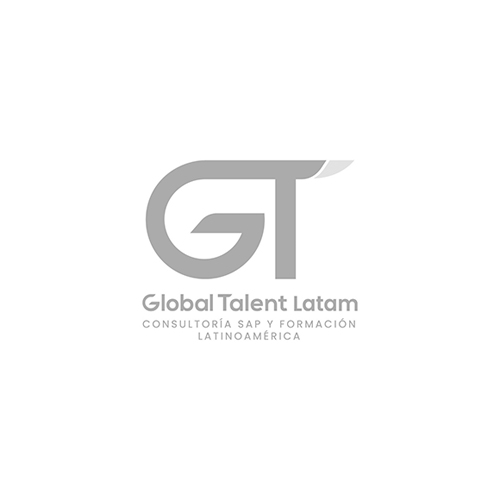 Logo de Global Talent Latam, empresa de capacitación en SAP y cliente de Clac Digital.