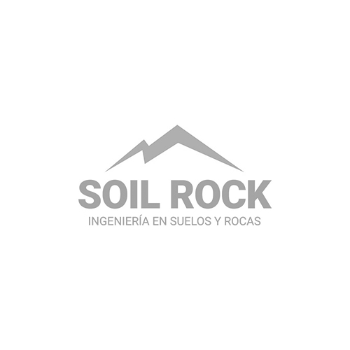 Logo de Soil Rock, empresa de soluciones geotécnicas y cliente de Clac Digital.